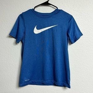 BIKE Boy’s DRI-FIT Legend Blue T-Shirt (Size L)